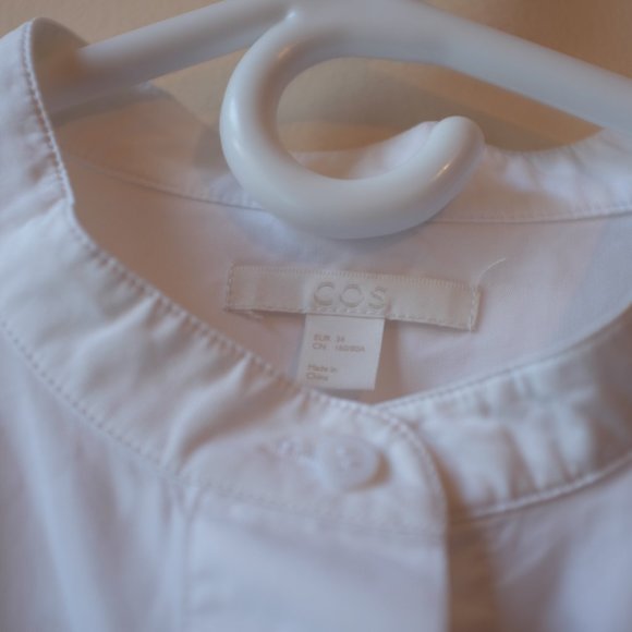 COS White Button Down Shirt - Picture 3 of 6
